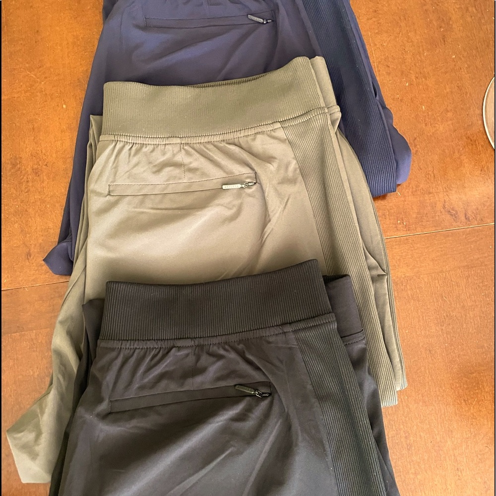 Athleta Brooklyn Ankle Pants- size 12- black, navy, mountain olive
